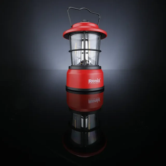 چراغ روشنایی فانوسی باطری خور 280 لومن RH-4297