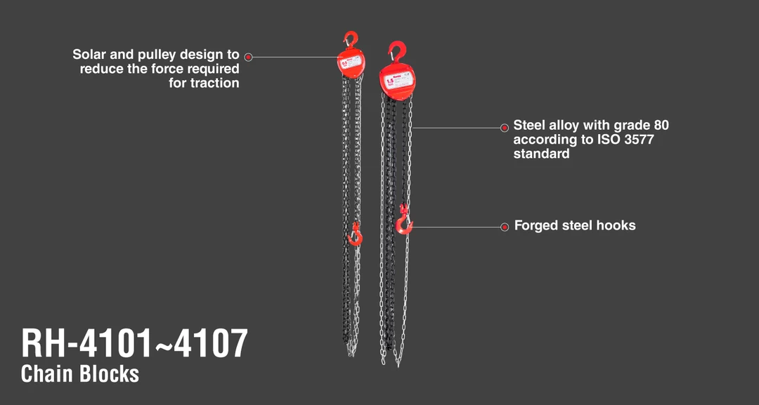 جرثقیل زنجیری 2 تن RH-4104