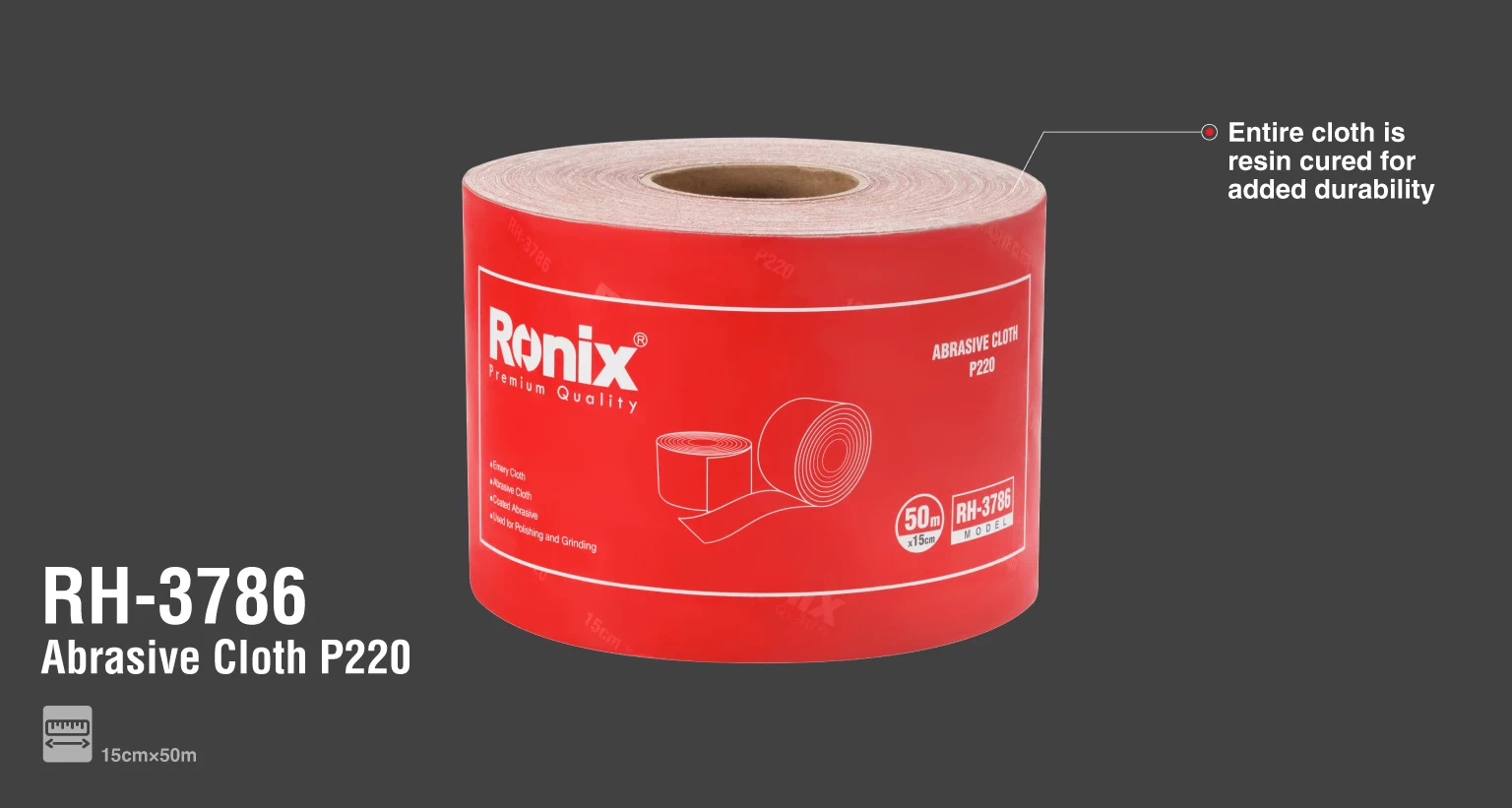 سنباده رولRH-3786 P220